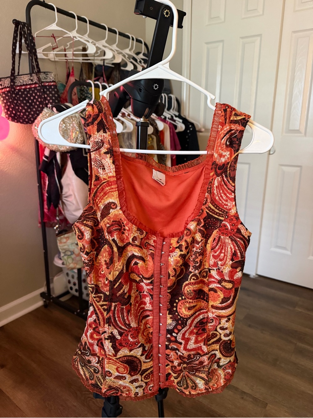 Y2K Corset Newport Vintage Top